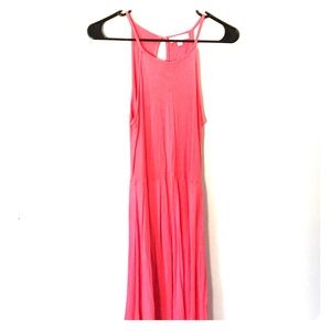 Love fire keyhole back dress